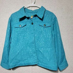 Teal Jacket